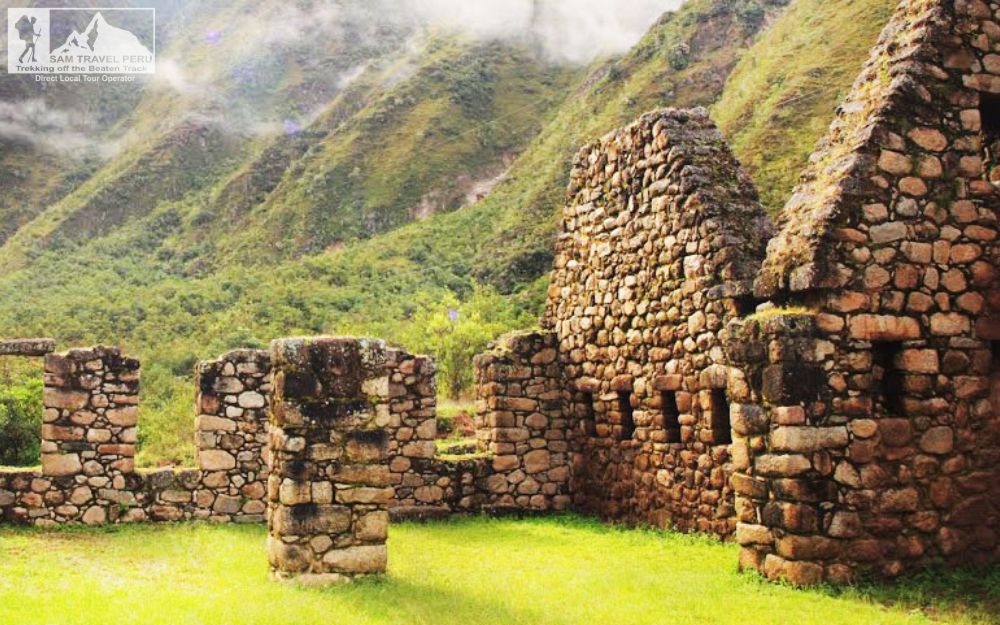 Chachambaba en camino inca corto