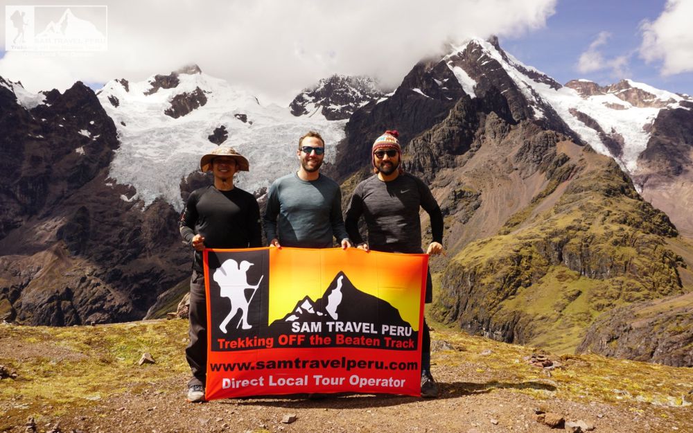 glaciar en lares trek